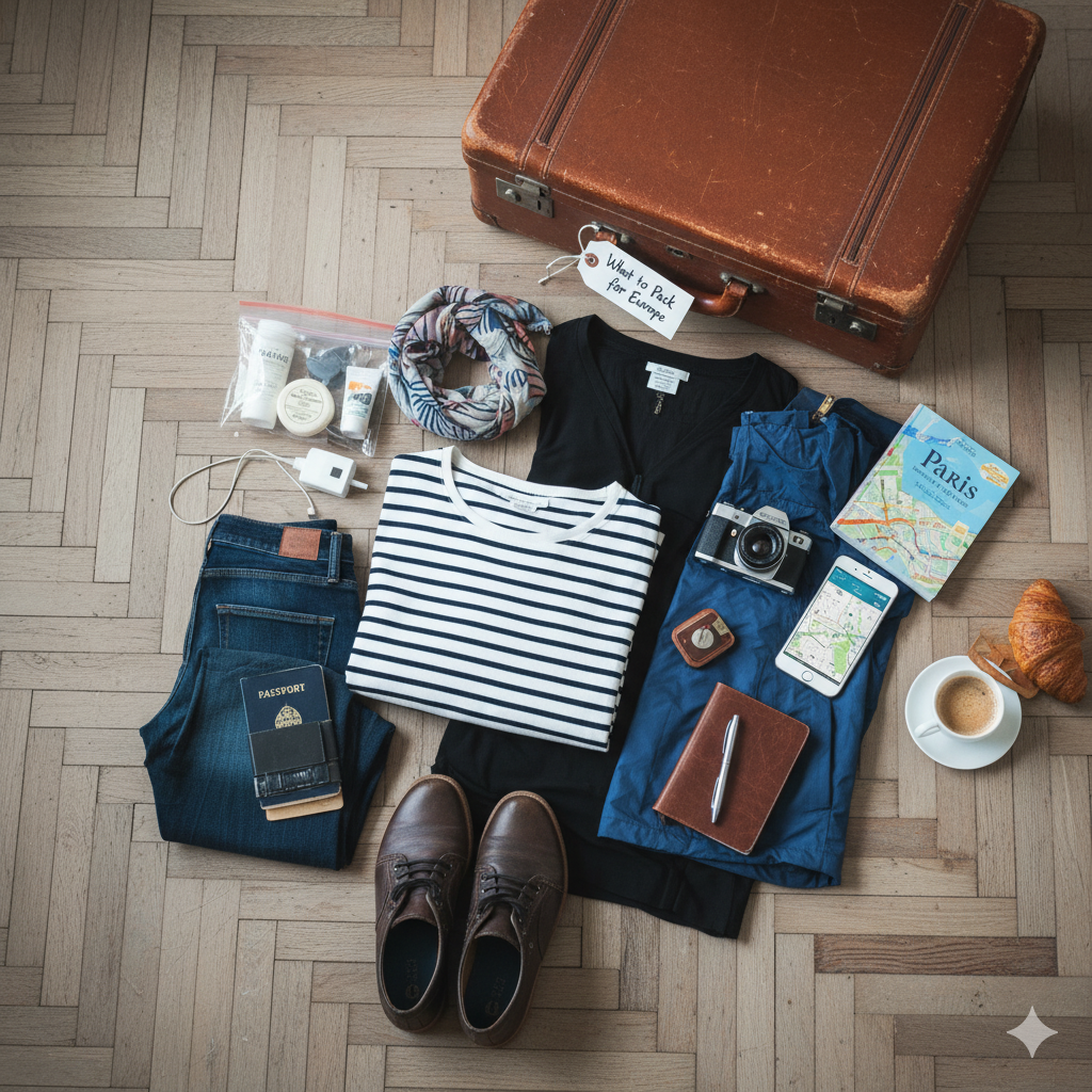 What to Pack for Europe Trip
